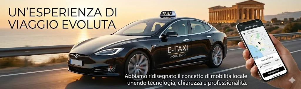 Come funziona il portale di prenotazione taxi per Agrigento